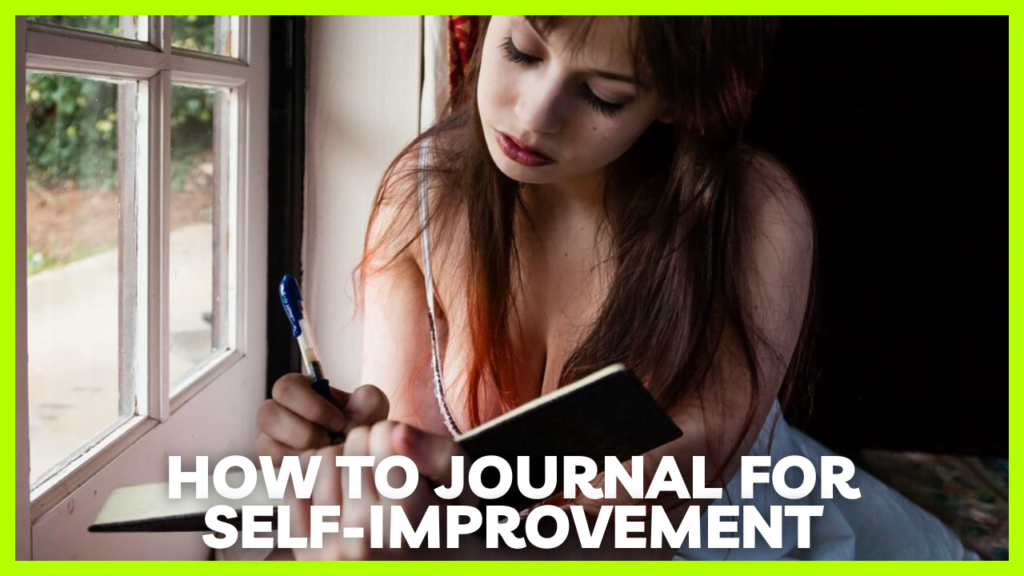 woman, writing, diary, journal, self improvement
